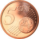 Espagne, 5 Euro Cent, 2010, Madrid, FDC, Copper Plated Steel, KM:1146 - Espagne