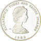 Monnaie, Îles Turks Et Caïques, Elizabeth II, 10 Crowns, 1982, Year Of Child - Turks & Caicos (Inseln)