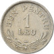 Monnaie, Roumanie, Ferdinand I, Leu, 1924, TTB, Copper-nickel, KM:46 - Roumanie