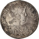 France, Louis XIV, 1/2 Écu à La Mèche Longue, 1653, Nantes, Argent, TTB - 1643-1715 Luigi XIV El Re Sole