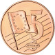 Serbie, 5 Euro Cent, 2004, Unofficial Private Coin, SPL, Copper Plated Steel - Pruebas Privadas