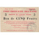 France, Rethel, 5 Francs, 1916, Bon De Caisse, TTB+, Pirot:08-85 - Notgeld