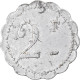 Monnaie, Maroc, 'Abd Al-Hafiz, Entreprise Collet, 2 Francs, 1912, TB+ - Otros & Sin Clasificación