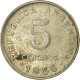 Monnaie, Argentine, 5 Centavos, 1956, TTB, Copper-Nickel Clad Steel, KM:50 - Argentine