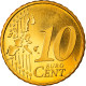 Pays-Bas, 10 Euro Cent, 2001, Utrecht, FDC, Laiton, KM:237 - Pays-Bas