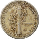 Monnaie, États-Unis, Mercury Dime, Dime, 1944, U.S. Mint, Denver, TB+, Argent - 1916-1945: Mercury (Mercurio)