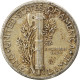 Monnaie, États-Unis, Mercury Dime, Dime, 1944, U.S. Mint, Denver, TB+, Argent - 1916-1945: Mercury