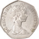 Monnaie, Grande-Bretagne, Elizabeth II, 50 New Pence, 1976, TTB+, Copper-nickel - 50 Pence