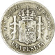 Monnaie, Espagne, Alfonso XIII, Peseta, 1893, Madrid, TB, Argent, KM:702 - Erstausgaben