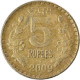 Monnaie, République D'Inde, 5 Rupees, 2009 - Inde