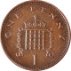 Monnaie, Grande-Bretagne, Penny, 2000 - 1 Penny & 1 New Penny