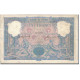 France, 100 Francs, Bleu Et Rose, 1904, 1904-02-25, TB, Fayette:21.18, KM:65c - 100 F 1888-1909 ''Bleu Et Rose''