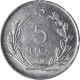 Monnaie, Turquie, 5 Lira, 1976 - Turkey