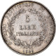 Monnaie, États Italiens, LOMBARDY-VENETIA, 5 Lire, 1848, Milan, TTB, Argent - Lombardo-Veneto