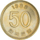 Monnaie, Corée Du Sud, 50 Won, 1989 - Coreal Del Sur
