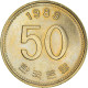 Monnaie, Corée Du Sud, 50 Won, 1989 - Corea Del Sud