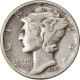 Monnaie, États-Unis, Mercury Dime, Dime, 1944, U.S. Mint, Philadelphie, TTB - 1916-1945: Mercury (Mercure)