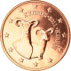 Chypre, 5 Euro Cent, 2011, FDC, Copper Plated Steel, KM:80 - Chipre