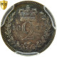 Monnaie, Grande-Bretagne, Victoria, 2 Pence, 1871, PCGS, PL65, FDC, Argent - E. 1 1/2 - 2 Pence