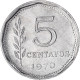 Monnaie, Argentine, 5 Centavos, 1970 - Argentina