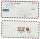 Reg Cover PETROLEUM PROCESS CONTROL Laboratory CHINA Air Mail To USA Stamps Petrochemicals Oil Energy Fushun - Aardolie