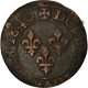Monnaie, France, Louis XIII, Double Tournois, 1640, Tours, TB+, Gad 11 - 1610-1643 Louis XIII The Just