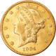 Monnaie, États-Unis, Liberty Head, $20, 1904, Philadelphie, SUP - 20$ - Double Eagle - 1877-1901: Coronet Head