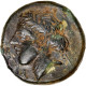 Monnaie, Bruttium, Rhegium, Bronze Æ, 351-280 BC, TTB, Bronze, HN Italy:2534 - Grecques