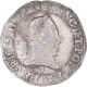 Monnaie, France, Henri III, Franc Au Col Plat, 1578, Rennes, TTB, Argent - 1574-1589 Enrique III