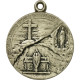 Vatican, Médaille, Pie XI à Lourdes, 1935, Penin, TTB+, Silvered Bronze - Andere & Zonder Classificatie