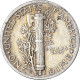 Monnaie, États-Unis, Mercury Dime, Dime, 1945, U.S. Mint, San Francisco, TTB - 1916-1945: Mercury (Mercure)