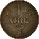 Monnaie, Norvège, Ore, 1927 - Norvège