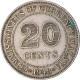 Monnaie, Malaisie, 20 Cents, 1948 - Malaysie