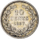 Monnaie, Pays-Bas, Wilhelmina I, 10 Cents, 1897, TB+, Argent, KM:116 - 10 Cent