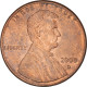 Monnaie, États-Unis, Lincoln Cent, Cent, 2008, U.S. Mint, Denver, TTB+, Copper - 1959-…: Lincoln, Memorial Reverse