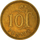 Monnaie, Finlande, 10 Pennia, 1966 - Finlande