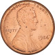 Monnaie, États-Unis, Lincoln Cent, Cent, 1986, U.S. Mint, Philadelphie, TB+ - 1959-…: Lincoln, Memorial Reverse