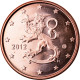 Finlande, 5 Euro Cent, 2012, SPL, Copper Plated Steel, KM:100 - Finnland