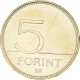 Monnaie, Hongrie, 75e Anniversaire - Forint, 5 Forint, 2021, F., SPL, Laiton - Hongrie