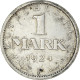 Monnaie, Allemagne, République De Weimar, Mark, 1924, Stuttgart, TB+, Argent - 1 Marco & 1 Reichsmark