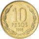 Monnaie, Chili, 10 Pesos, 1996 - Cile