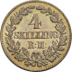 Monnaie, Danemark, Christian IX, 4 Skilling Rigsmont, 1872, Copenhagen, SUP - Danemark