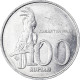 Monnaie, Indonésie, 100 Rupiah, 2002, TTB+, Aluminium, KM:61 - Indonesien
