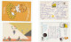 2 Greetings Postcards TAIWAN Stamps To Gb Postcard Taipei China - Cartas & Documentos