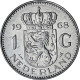 Pays-Bas, Juliana, Gulden, 1968, Nickel, TTB+, KM:184a - 1948-1980: Juliana