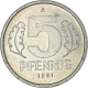 Monnaie, Allemagne, 5 Pfennig, 1981 - 5 Pfennig