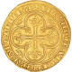 Monnaie, France, Philippe IV Le Bel, Chaise D'or, (1303), Rare, TTB+, Or - 1285-1314 Philippe IV Le Bel