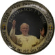 Pologne, Jeton, Le Pape Jean-Paul II, 1990, Cupro-nickel, Colorized, FDC - Altri & Non Classificati