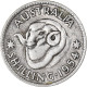 Monnaie, Australie, Elizabeth II, Shilling, 1954, Melbourne, TB, Argent, KM:53 - Shilling