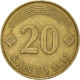 Monnaie, Lettonie, 20 Santimu, 1992 - Lettland